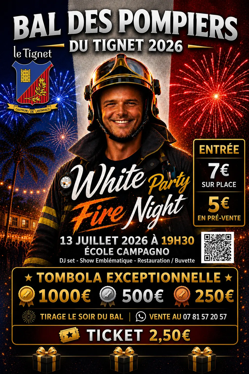 Bal des pompiers du Tignet