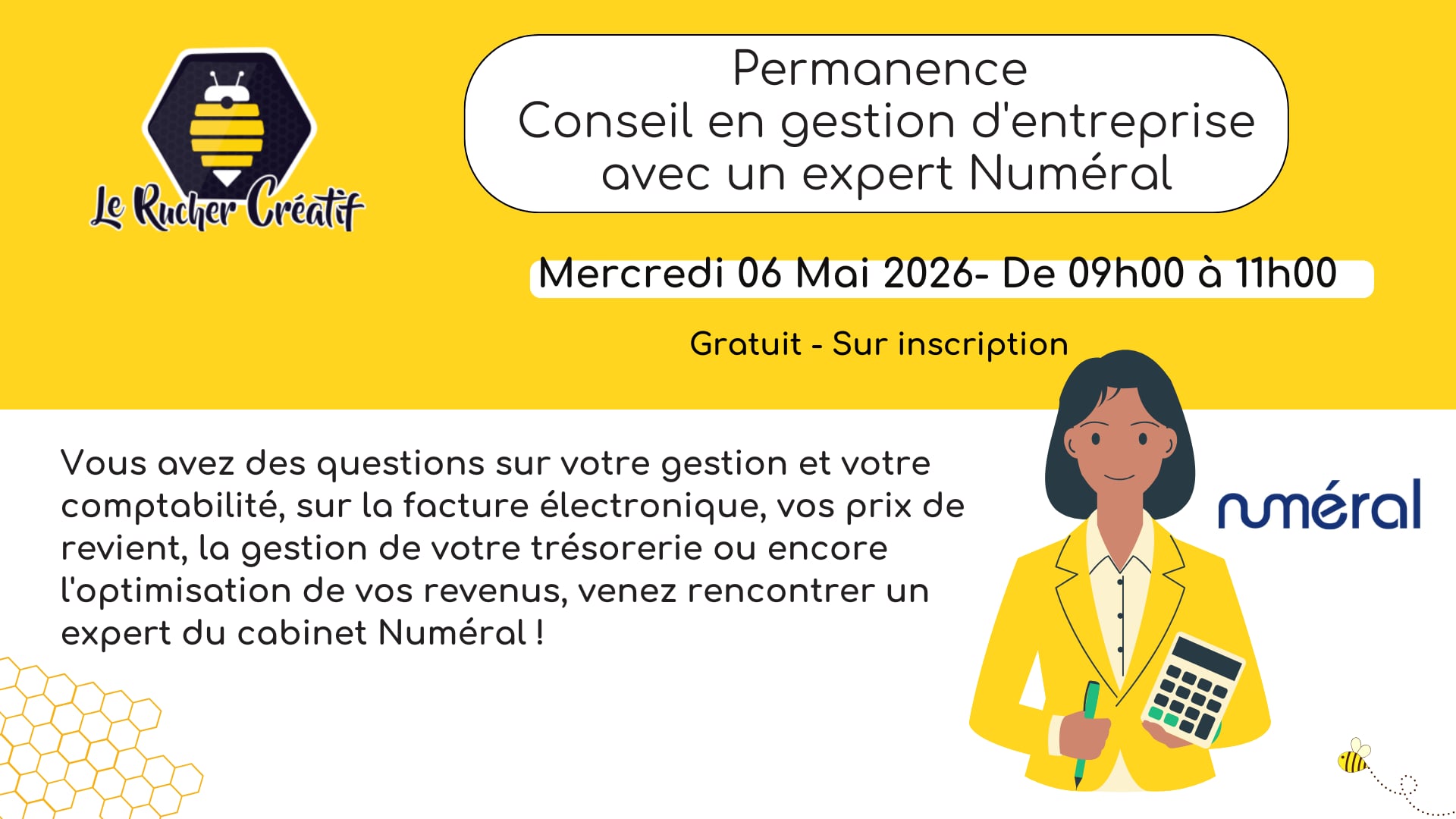 Permanence Conseil en gestion d'entreprise