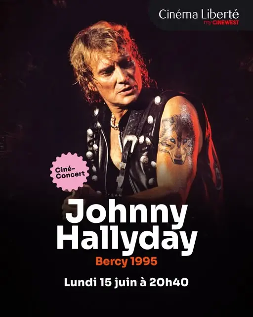 Ciné - Concert : Johnny Hallyday Bercy 1995