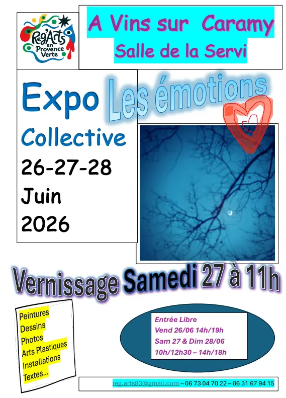 Exposition : les émotions - arts plastiques
