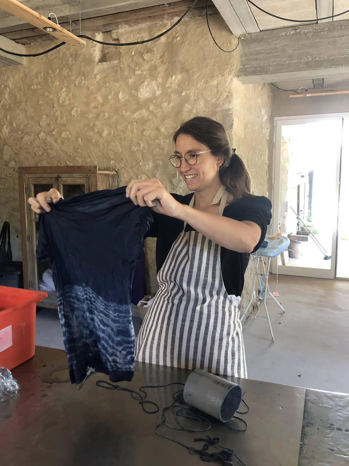 Atelier découverte de teinture végétale indigo