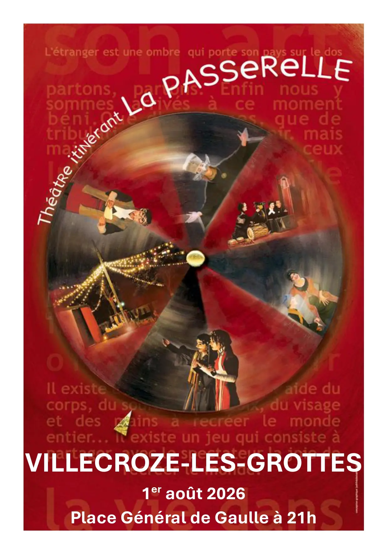 Théâtre itinérant : La Passerelle