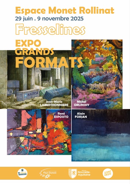 Exposition Grands formats - Espace Monet Rollinat
