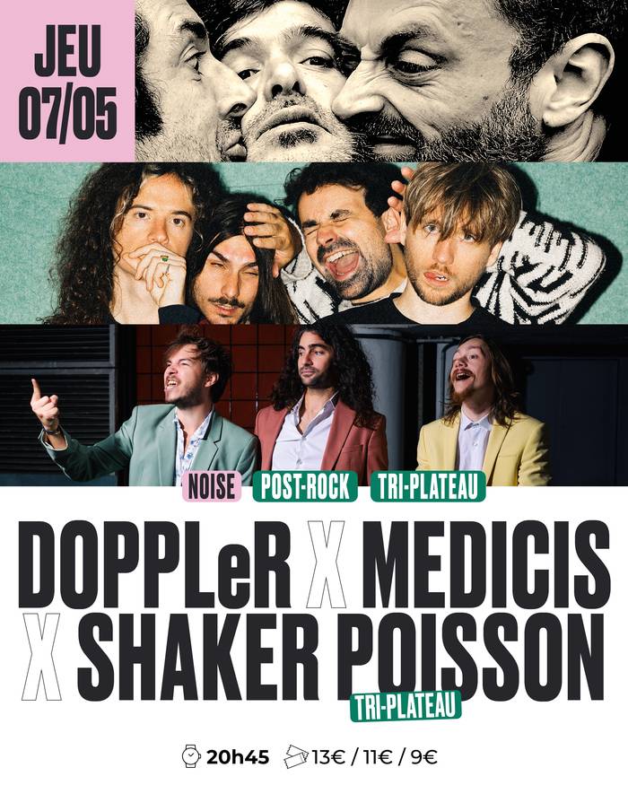 Concert DOPPLeR x MEDICIS x Shaker Poisson