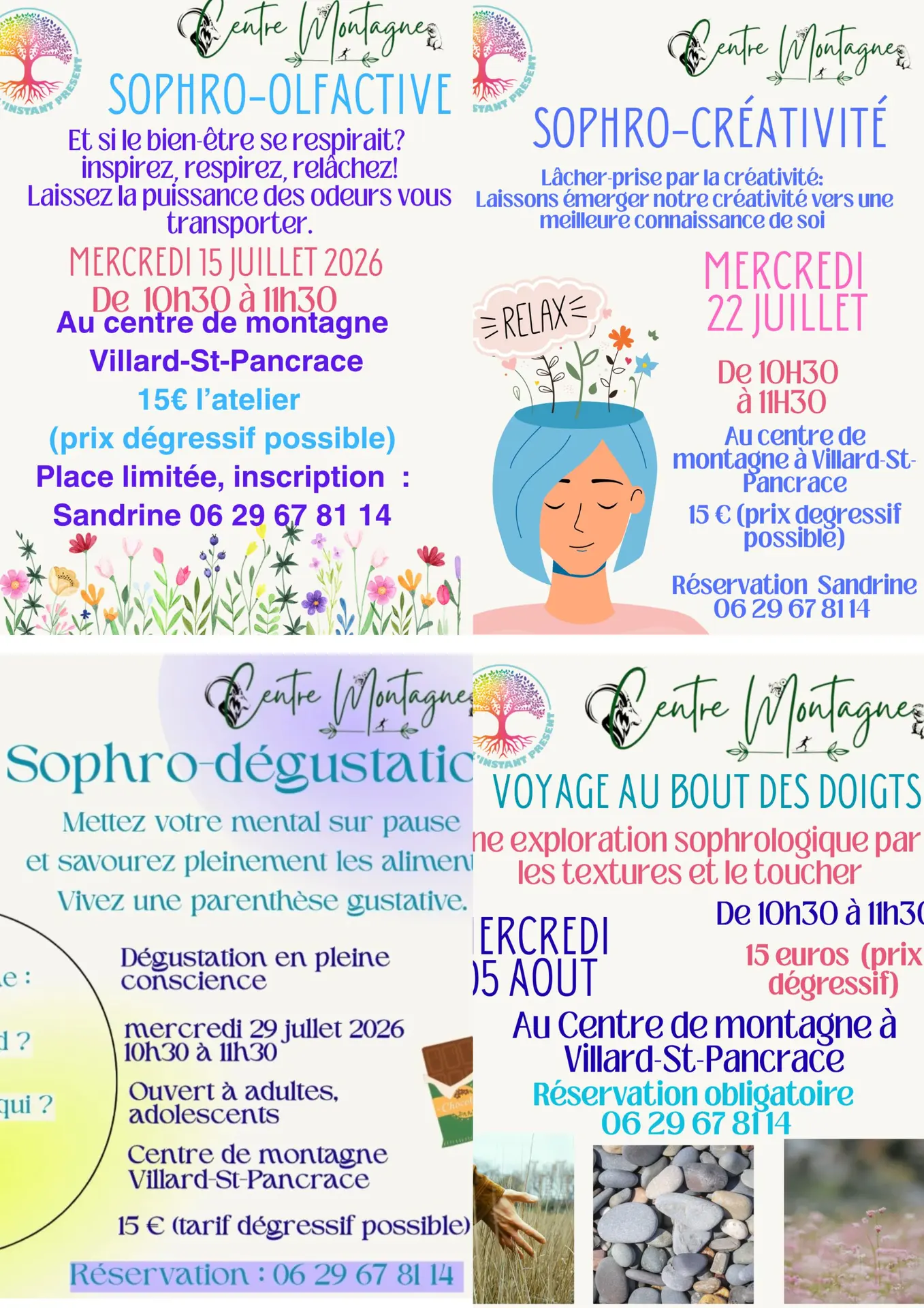 Sophrologie au Centre Montagne