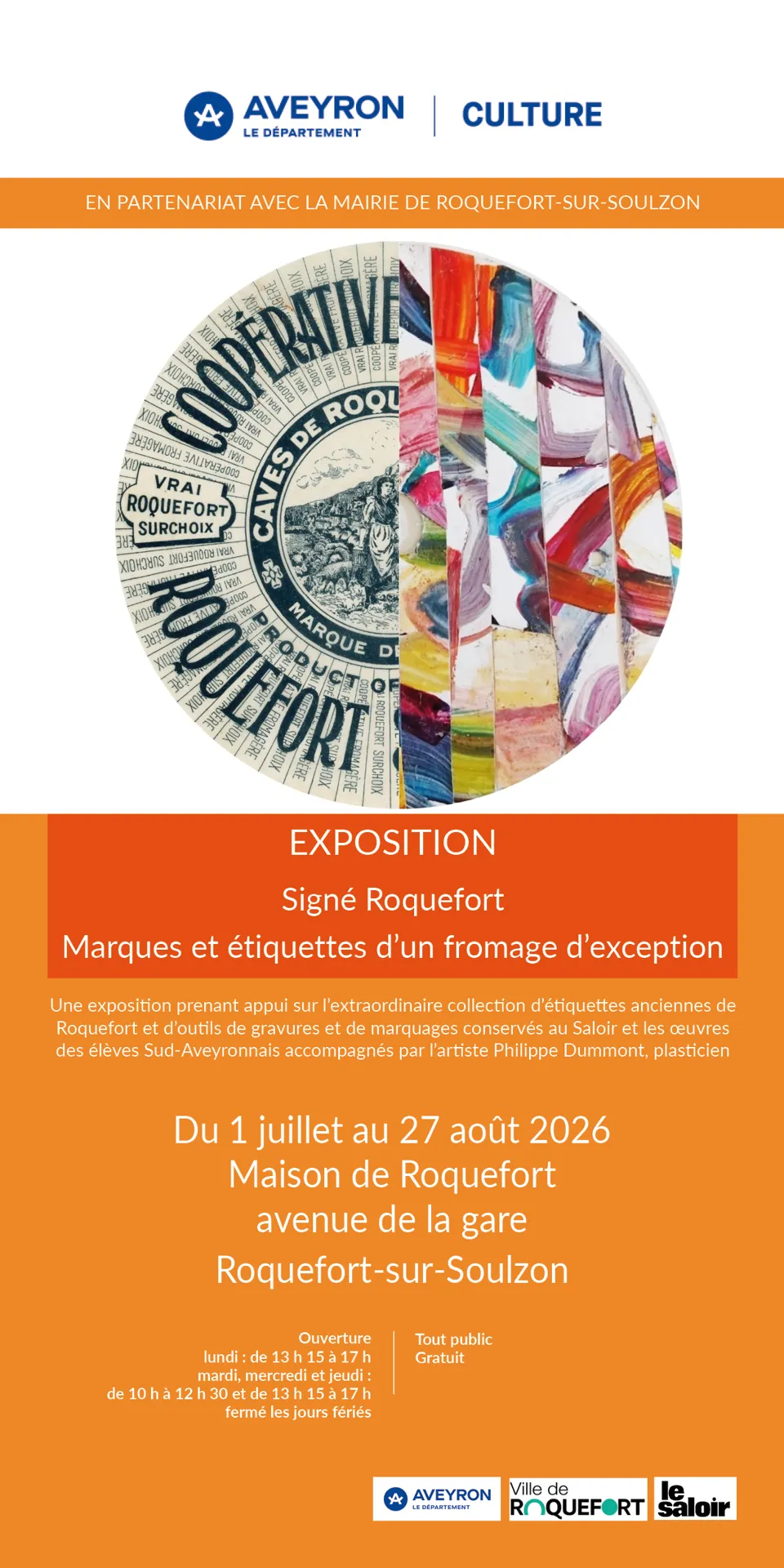 Exposition : « Signé Roquefort Marques et étiquettes d’un fromage d’exception »