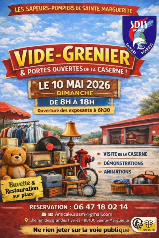 Vide grenier des pompiers