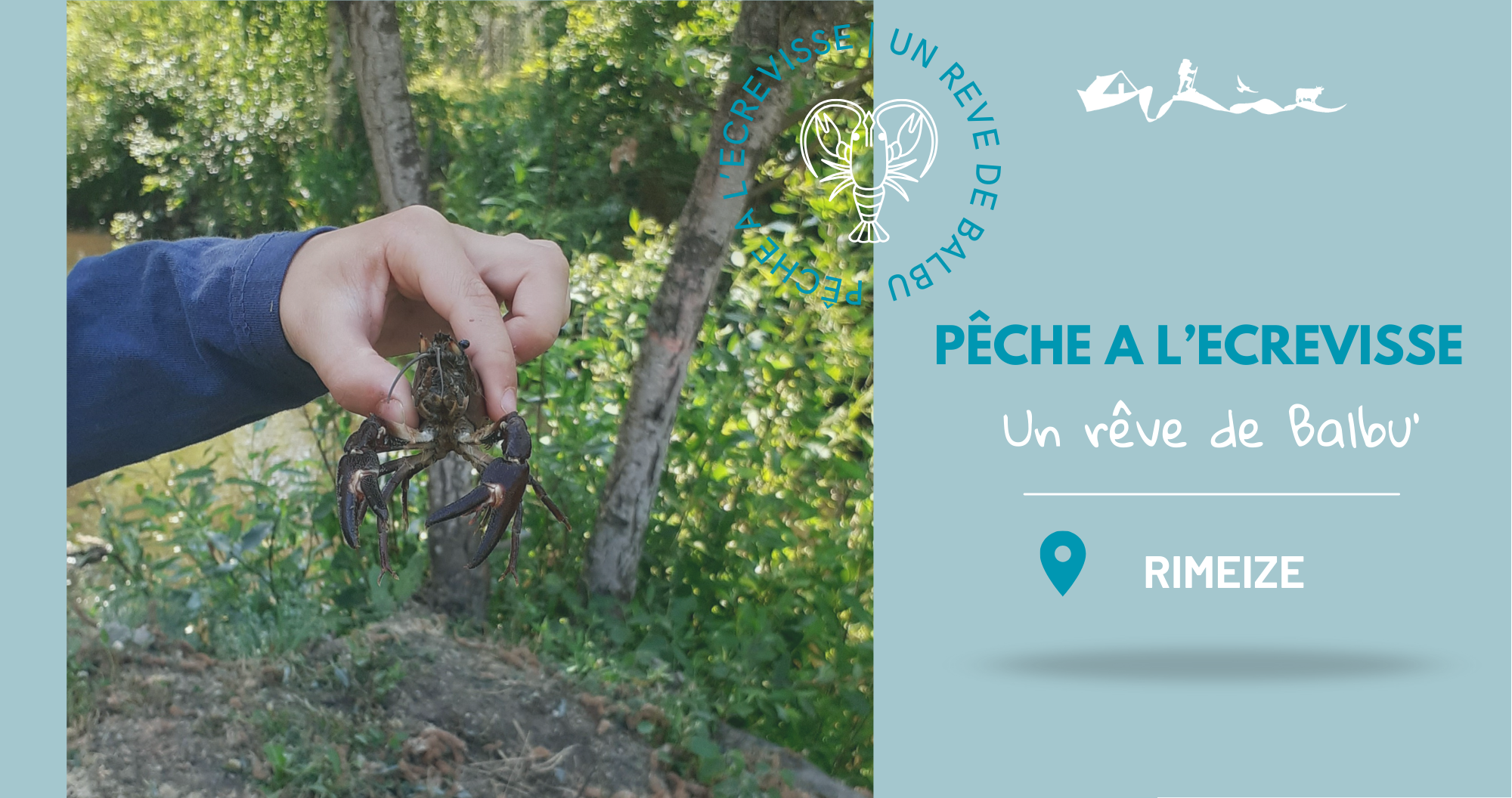 LES SORTIES NATURE : PÊCHE DE L'ÉCREVISSE