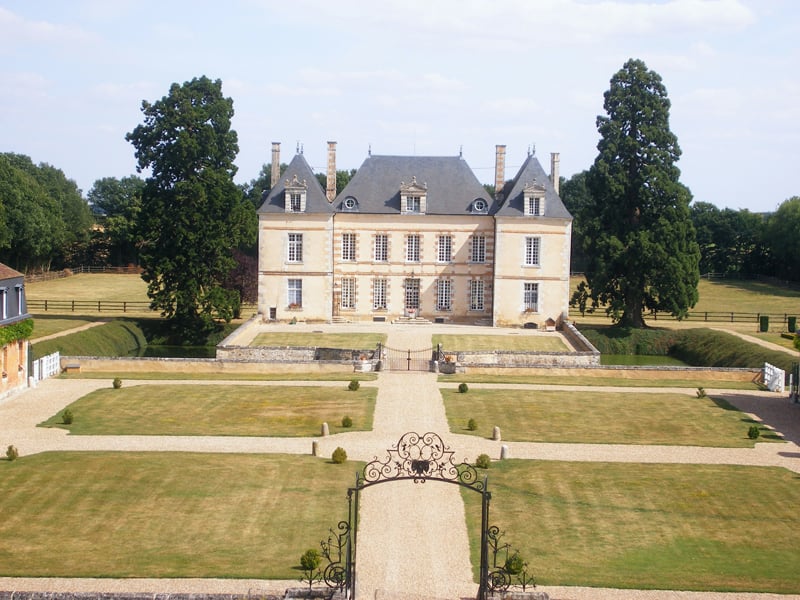 Visite du parc du château de Villemesle