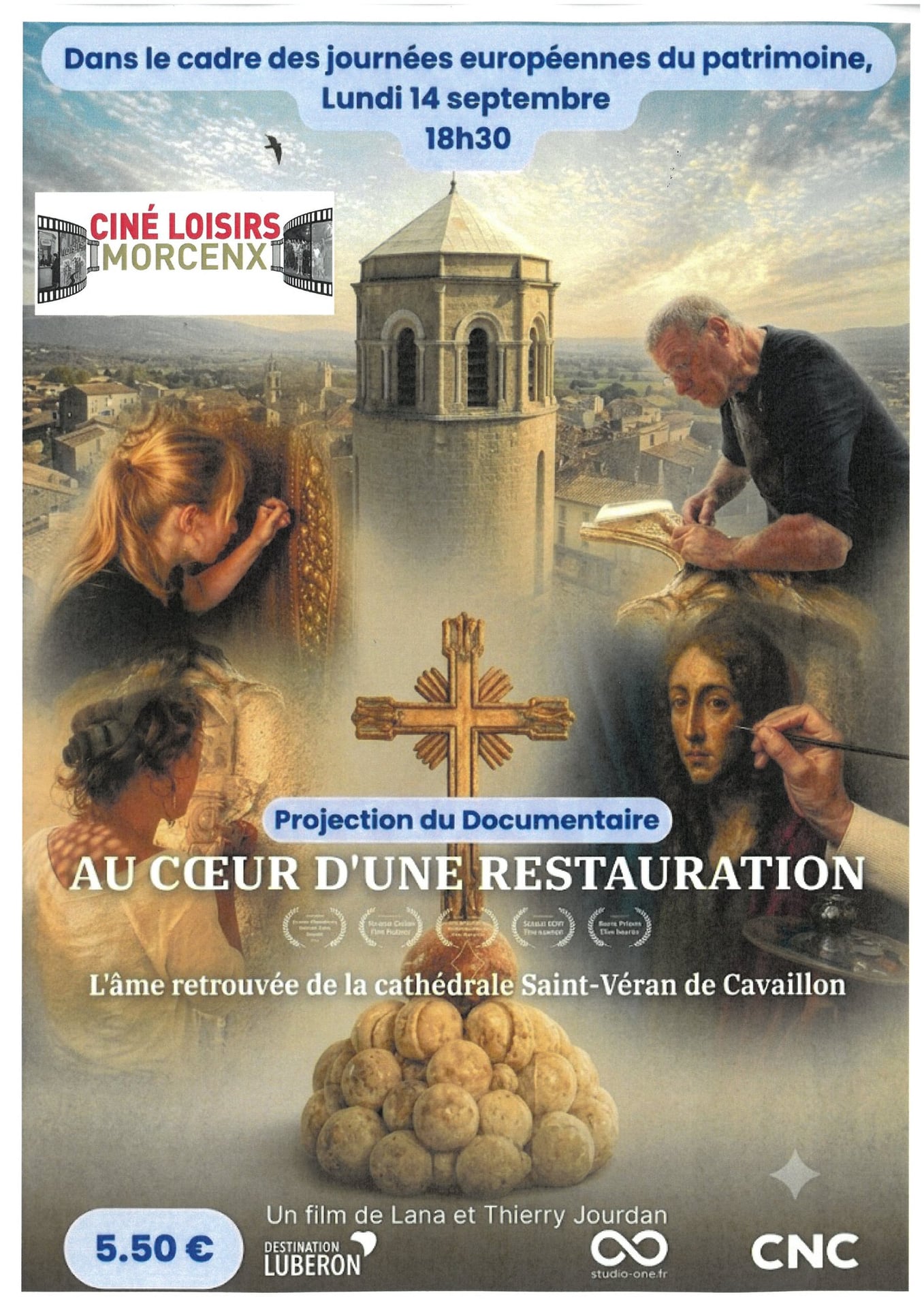 Projection du documentaire "Au coeur d'une restauration"
