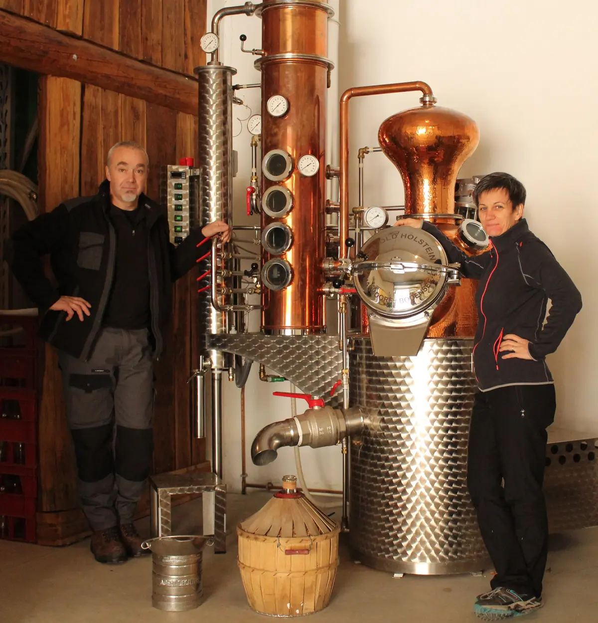 Visite de la distillerie du Champsaur