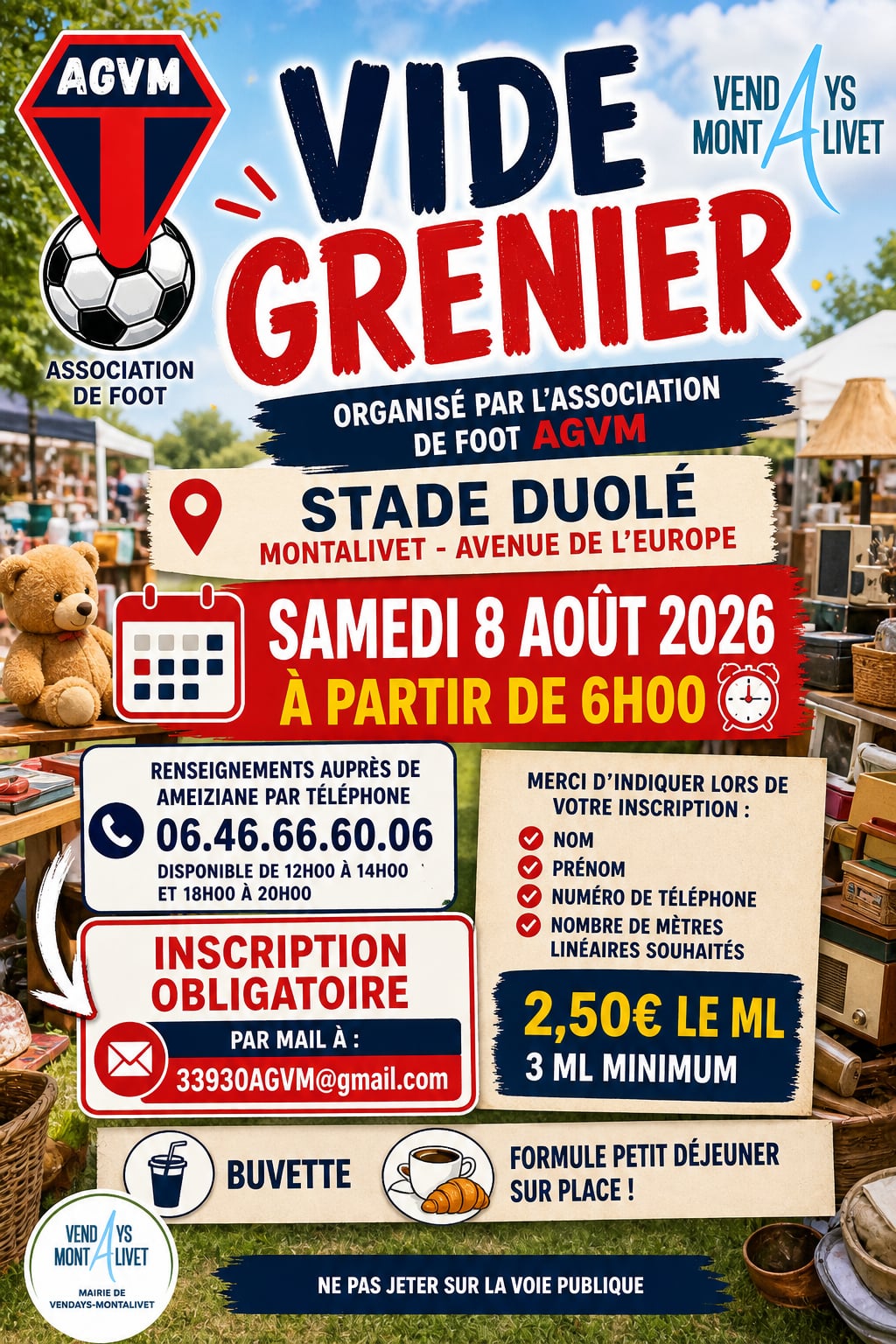vide grenier agvm