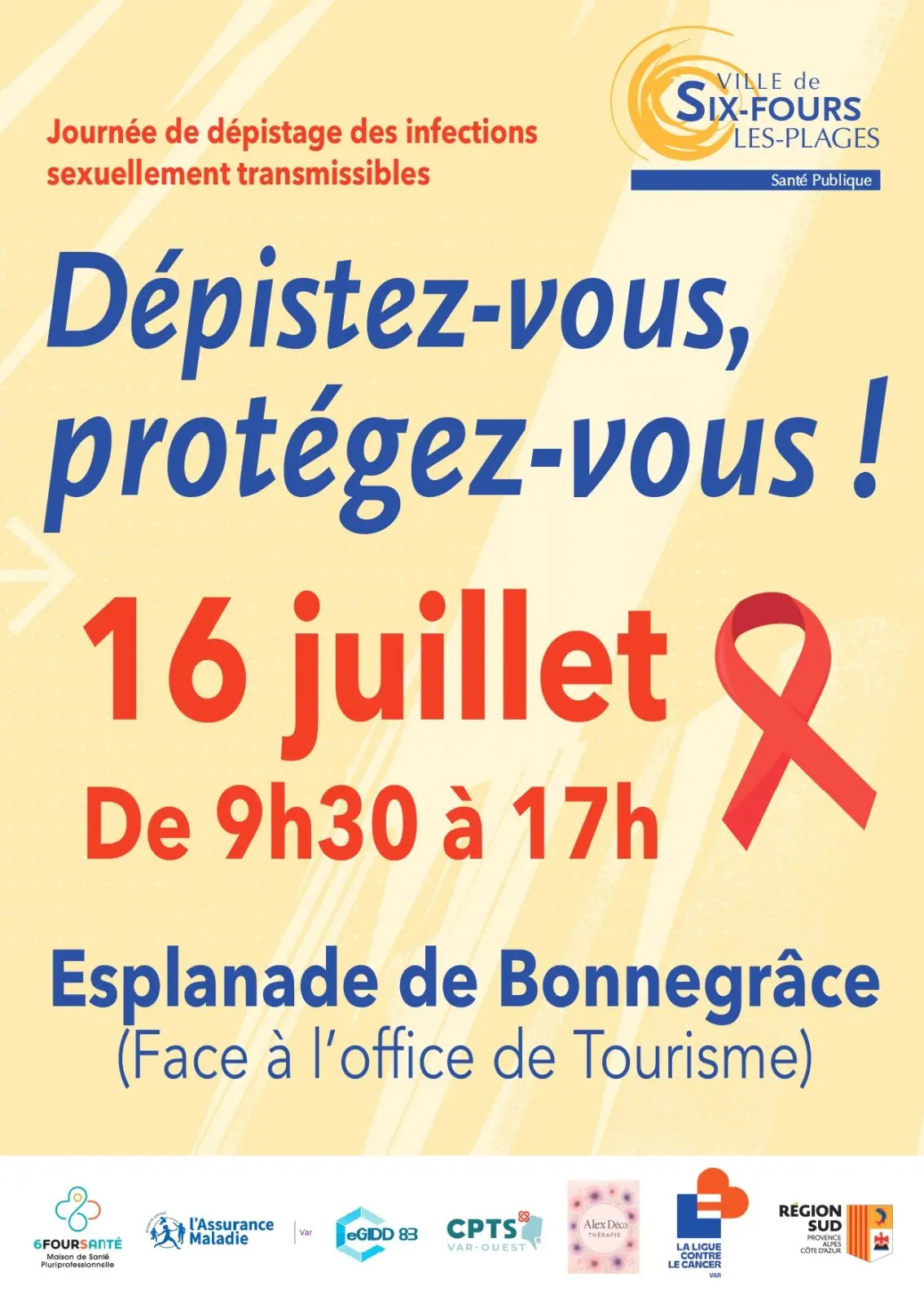 Journée de dépistage des infections sexuellement transmissibles