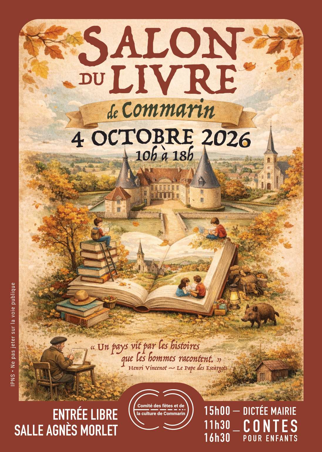 Salon du Livre- Commarin