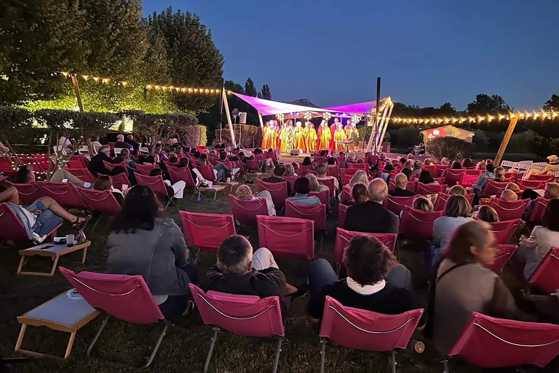 Les Musicales dans les vignes au Domaine Saint Louis la Manuelle - Gospel