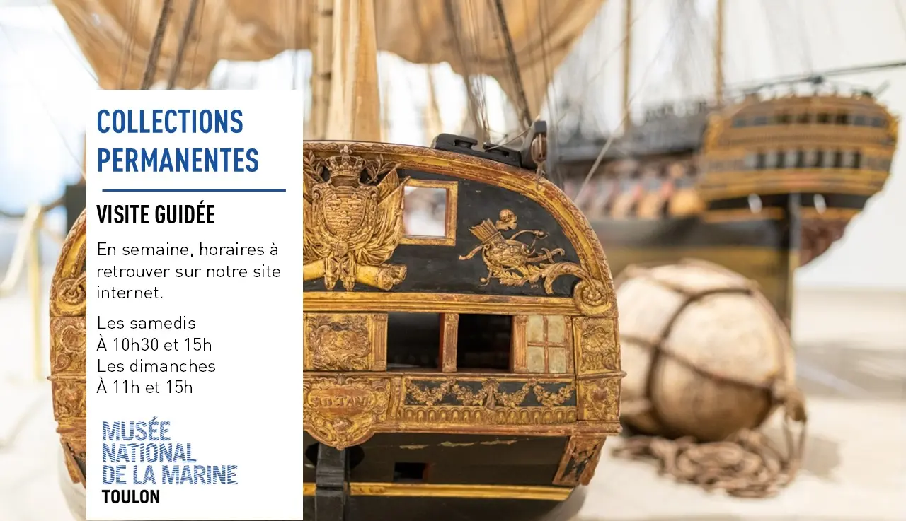 Visite guidée des collections permanentes du Musée de la Marine Été 2026