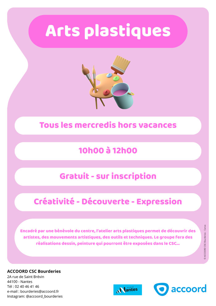 Atelier arts plastiques