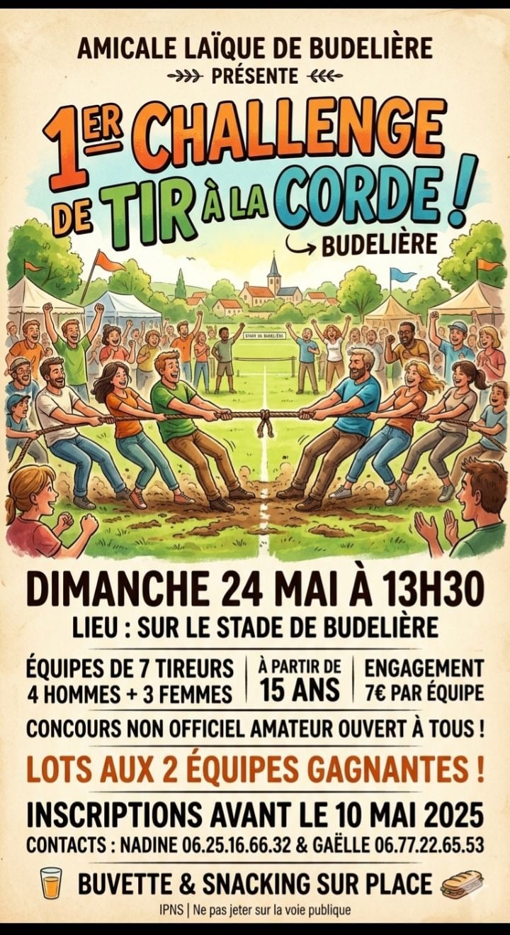 1er challenge de tir à la corde