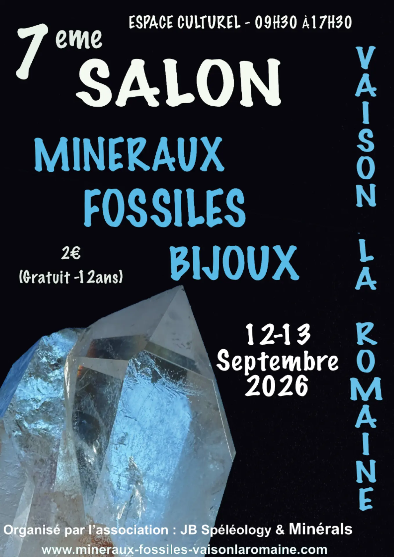 7e Salon des minéraux, fossiles et bijoux