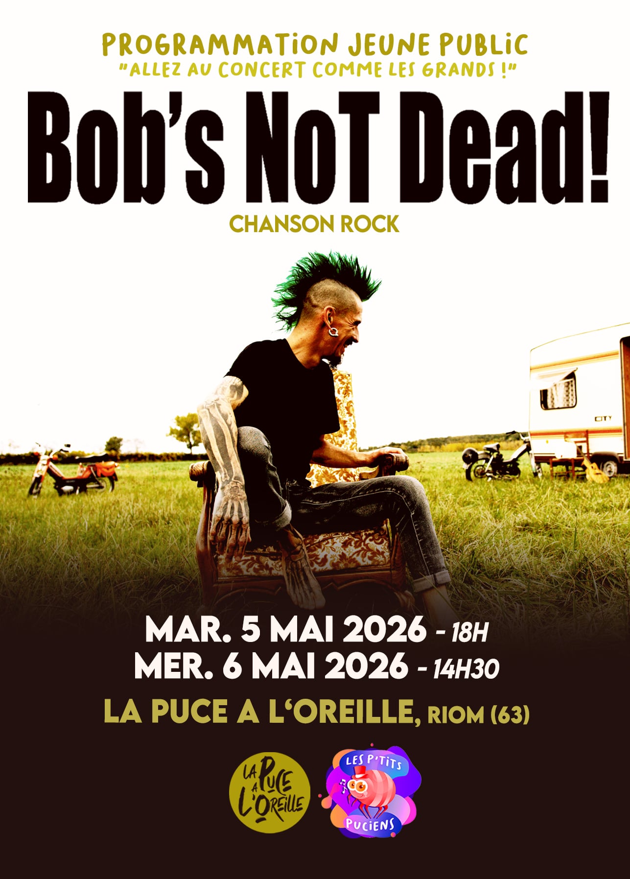 les p'tits Puciens : Bob's not dead / la puce a l'oreille