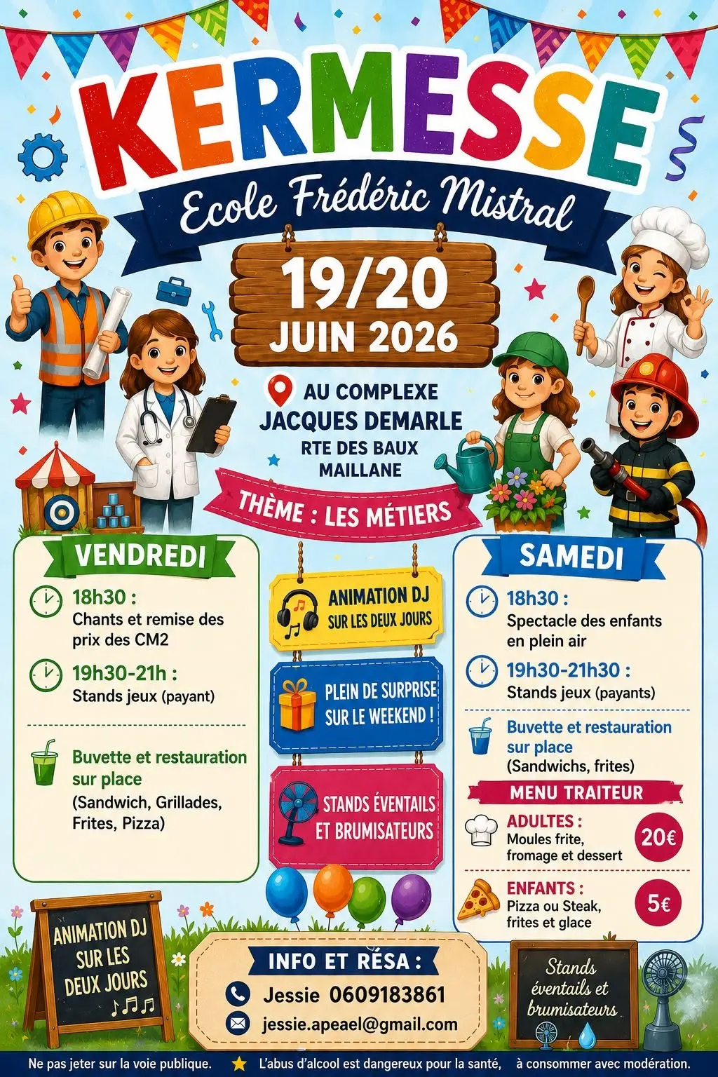 Kermesse de l'école publique Frédéric Mistral