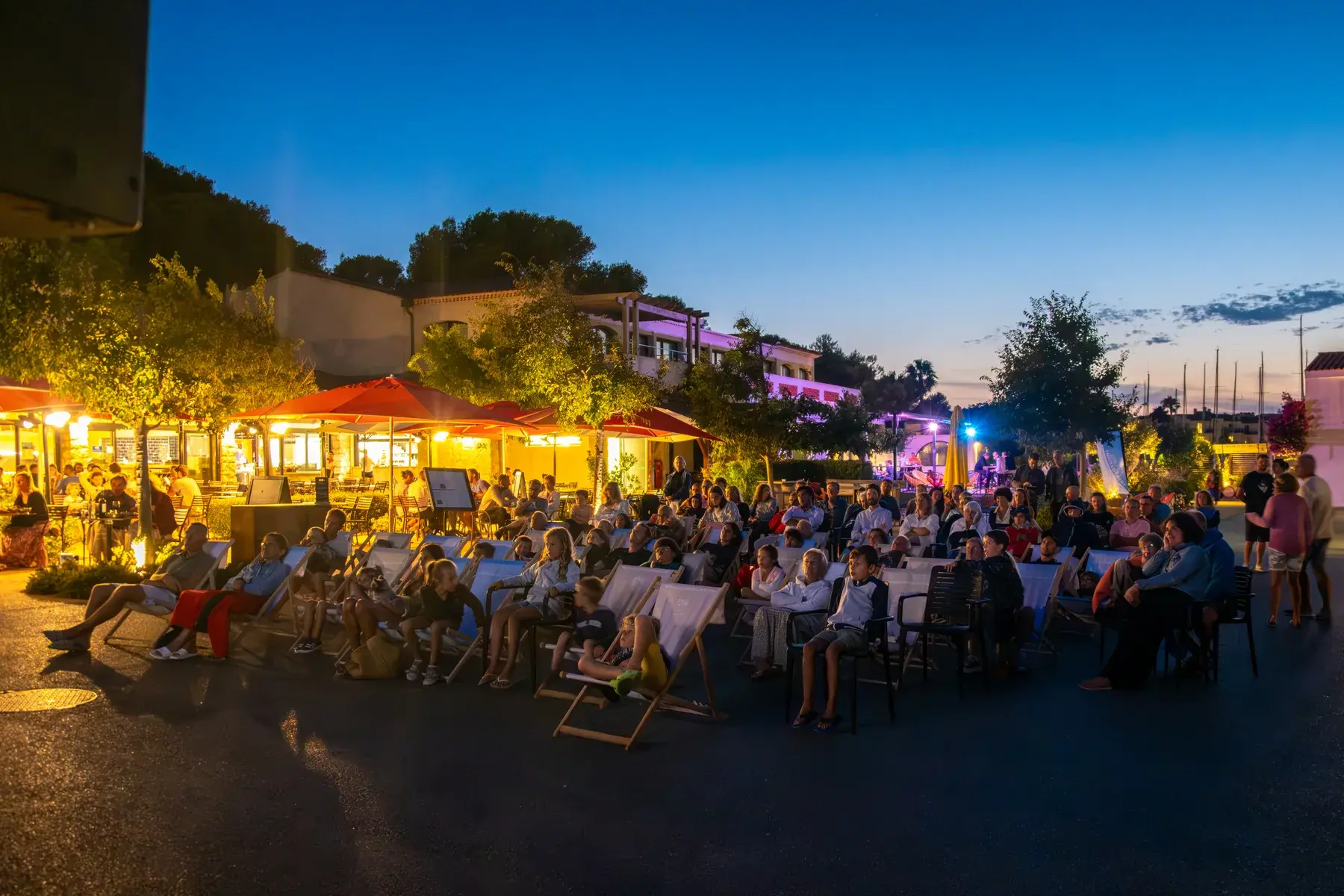 Cinéma en plein air