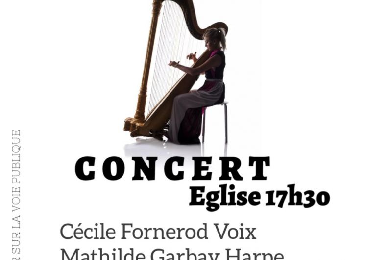 Concert harpe et voix