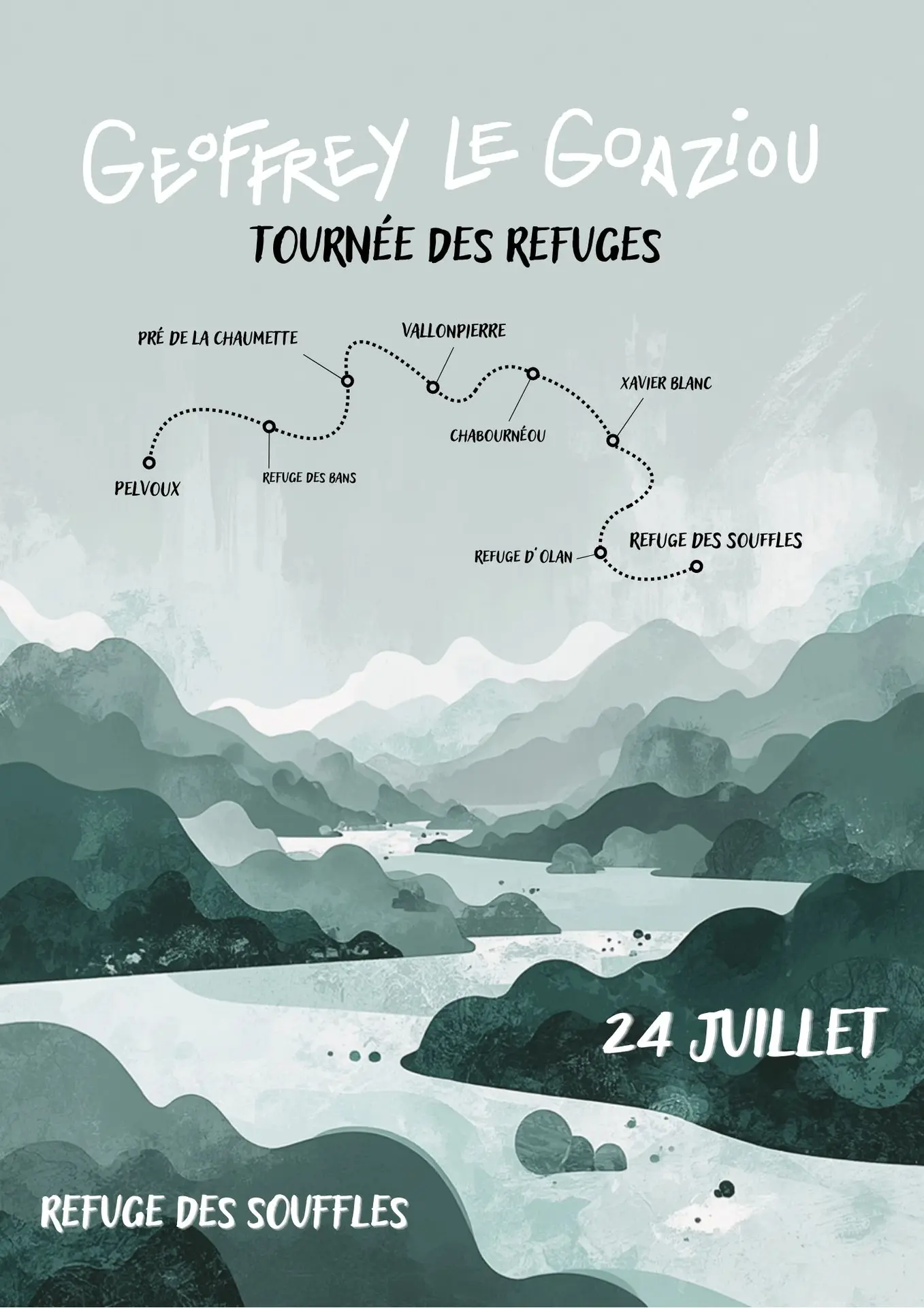 Concert Pop Folk - Refuge des Souffles