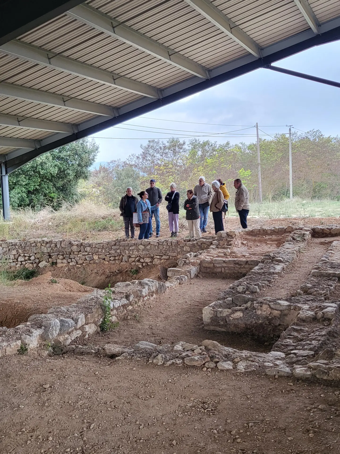 Visite guidée de la villa gallo-romaine des Toulons et dégustation | Vignobles en Scène