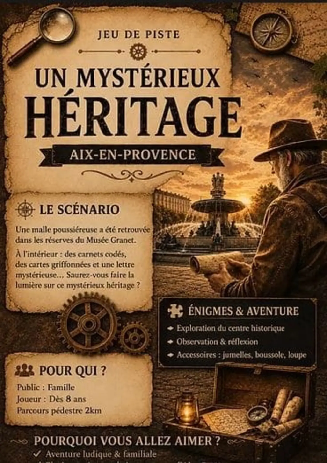Jeu de piste à Aix-en-Provence - Journées Européennes du Patrimoine