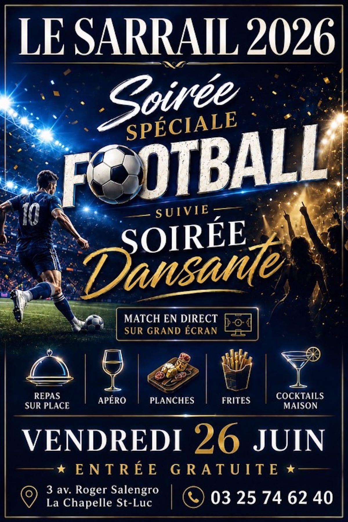 Soirée spéciale Football - France vs Norvège