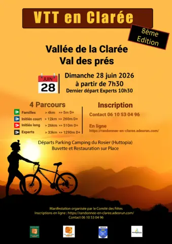 VTT en Clarée