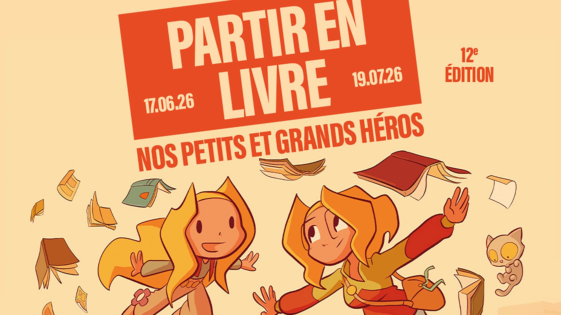Partir en livre : vote pour ton héros ou ton héroïne préféré