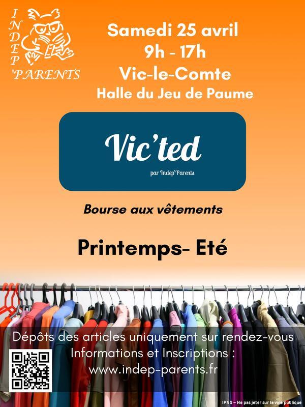 Bourse aux vêtements printemps-été