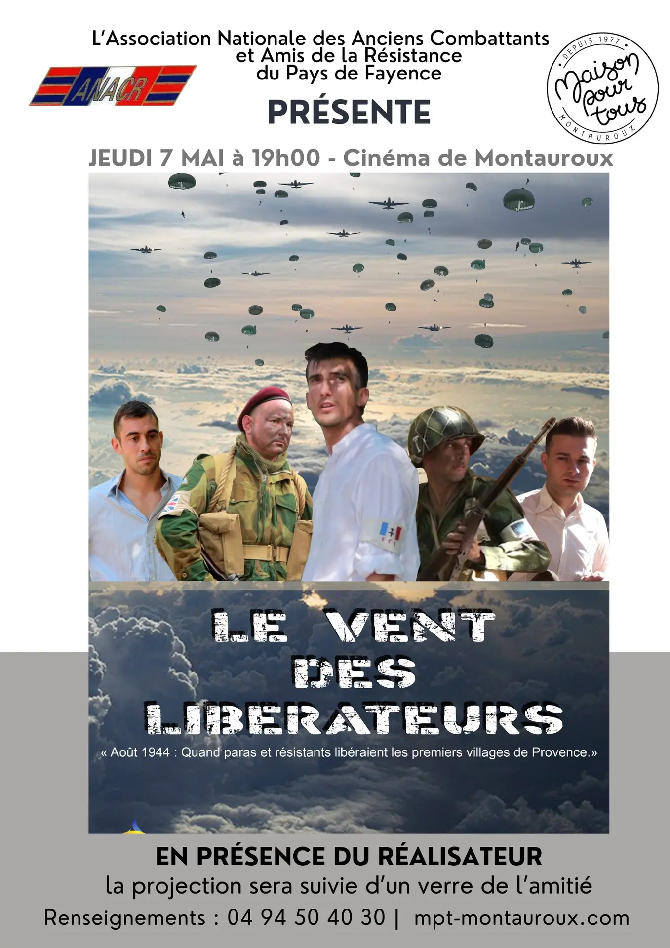 Projection documentaire Le vent des libérateurs