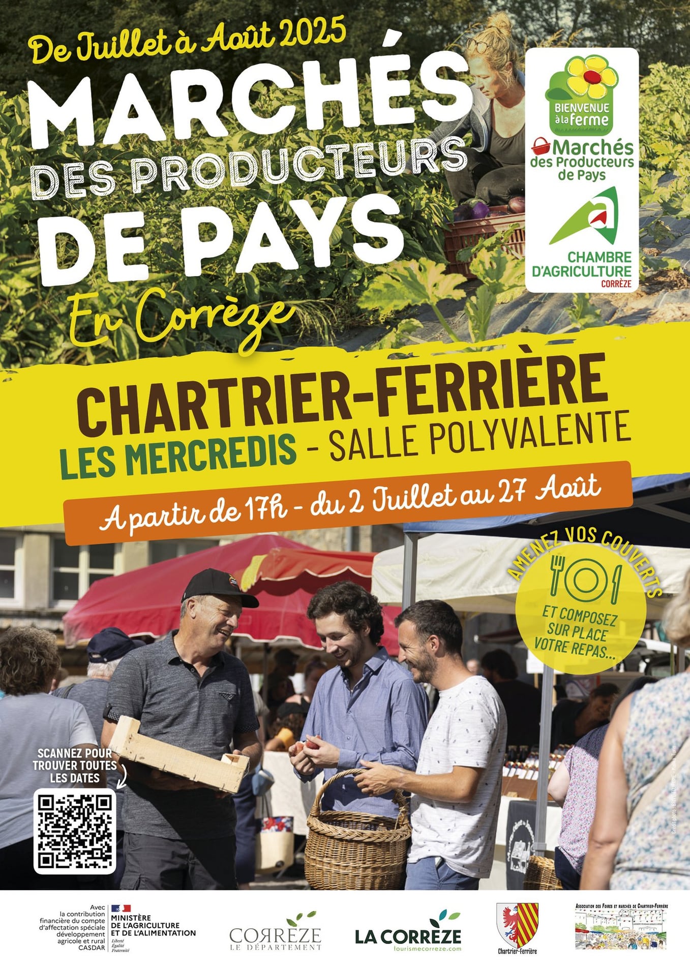 Marché des Producteurs de Pays de Chartrier-Ferrière