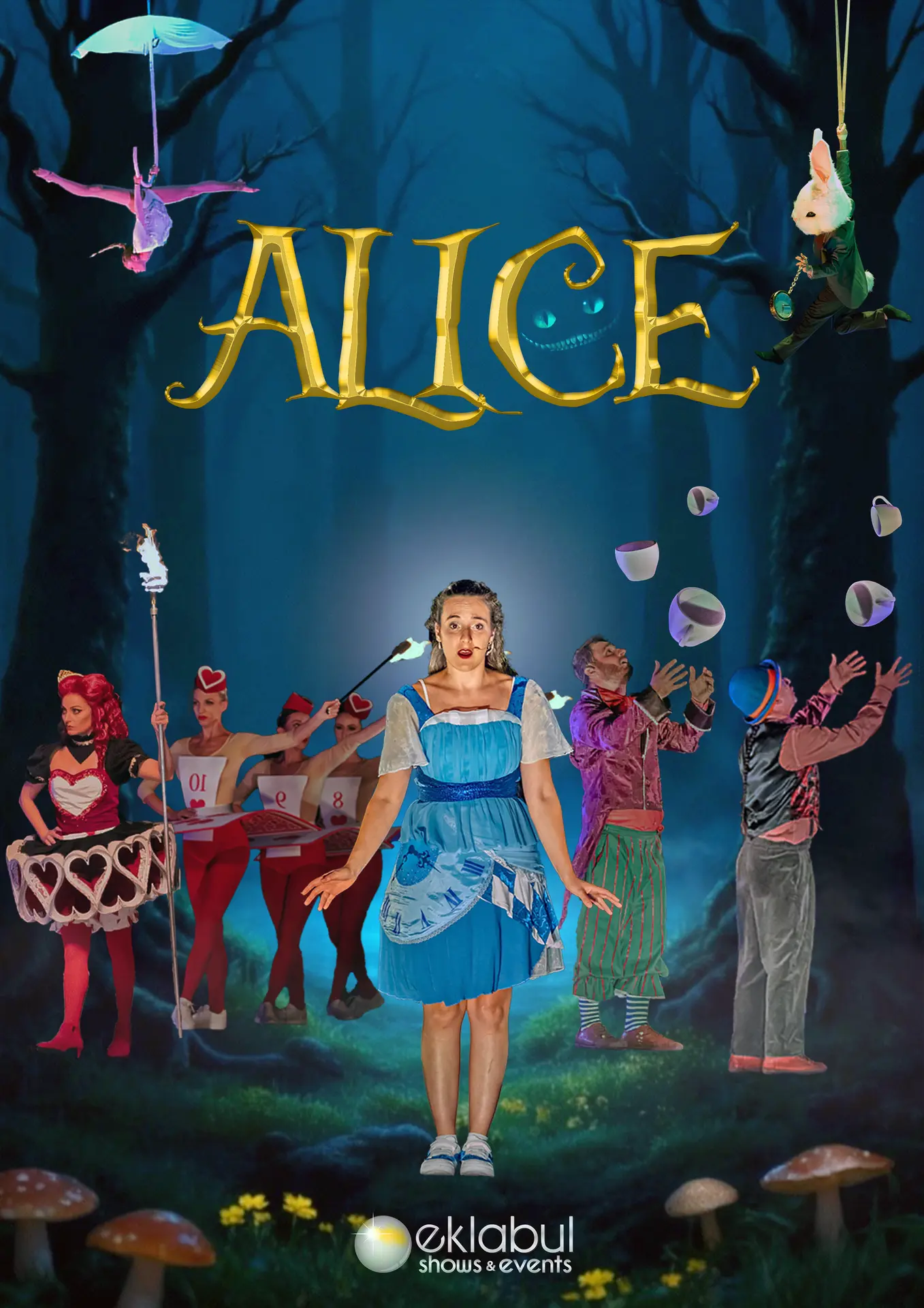 Spectacle de la compagnie Eklabul "ALICE"
