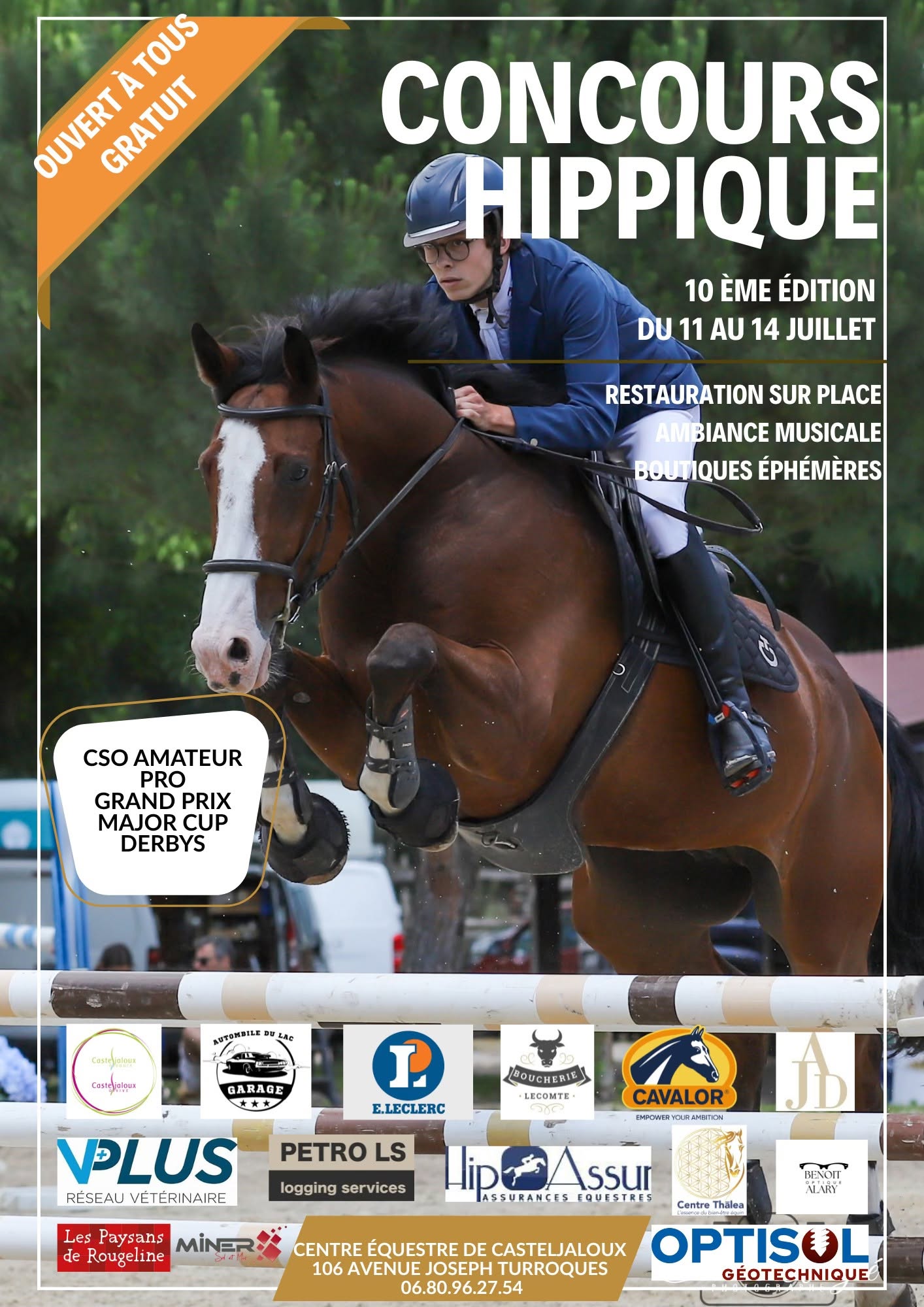 10° édition Jumping d'été - Concours hippique
