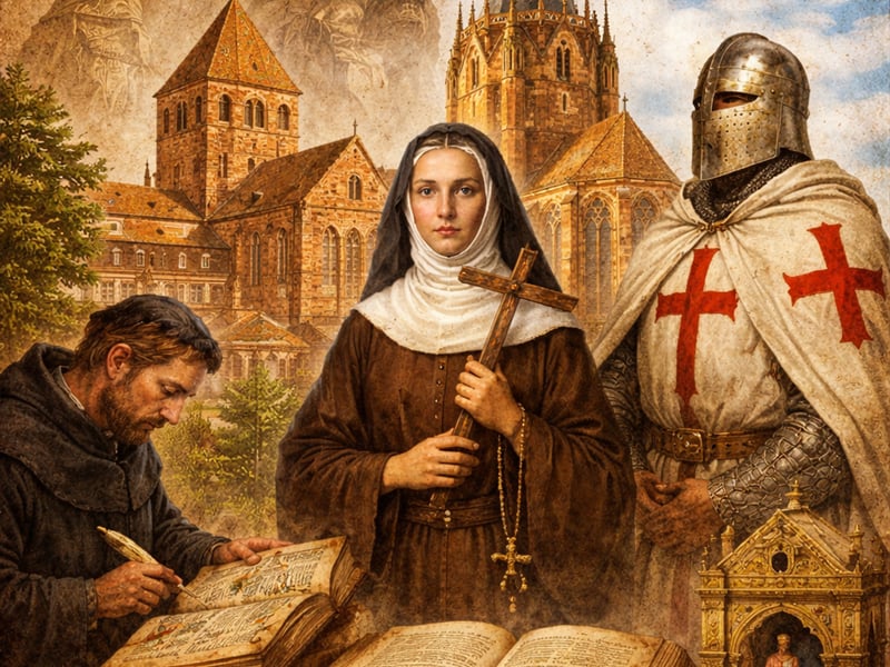 Exposition : les ordres religieux depuis le Moyen-âge à Wissembourg