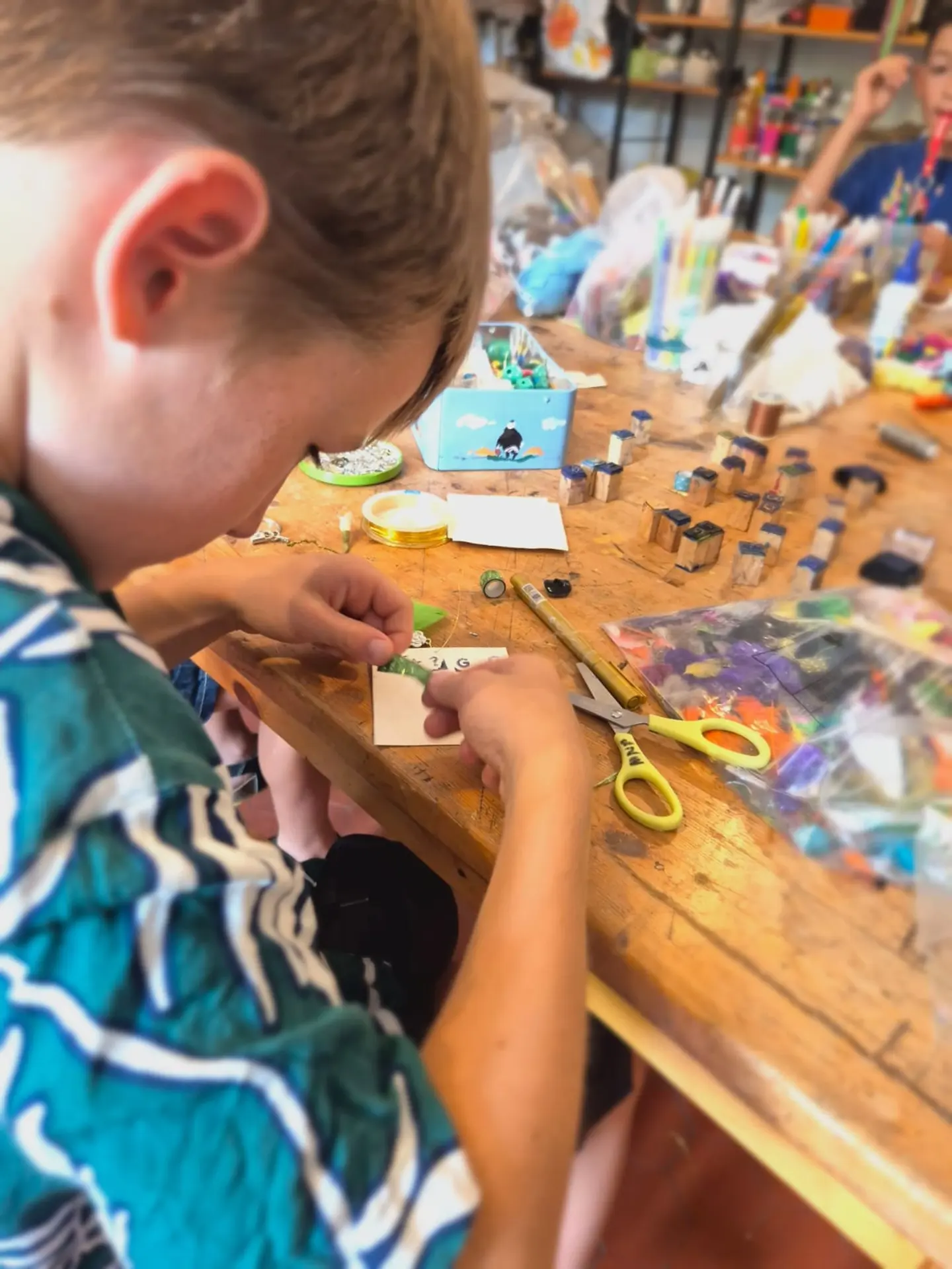 Atelier "fabrique ton porte-bonheur"