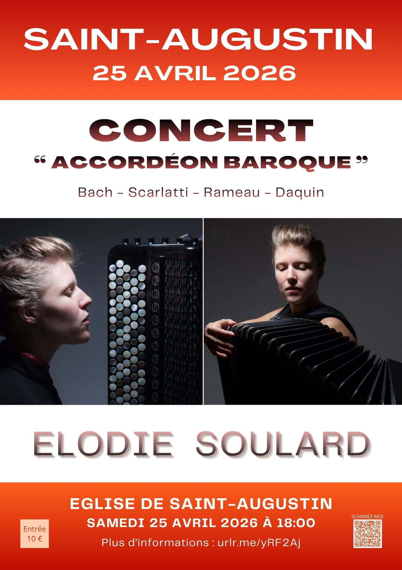 Concert "Accordéon Baroque"