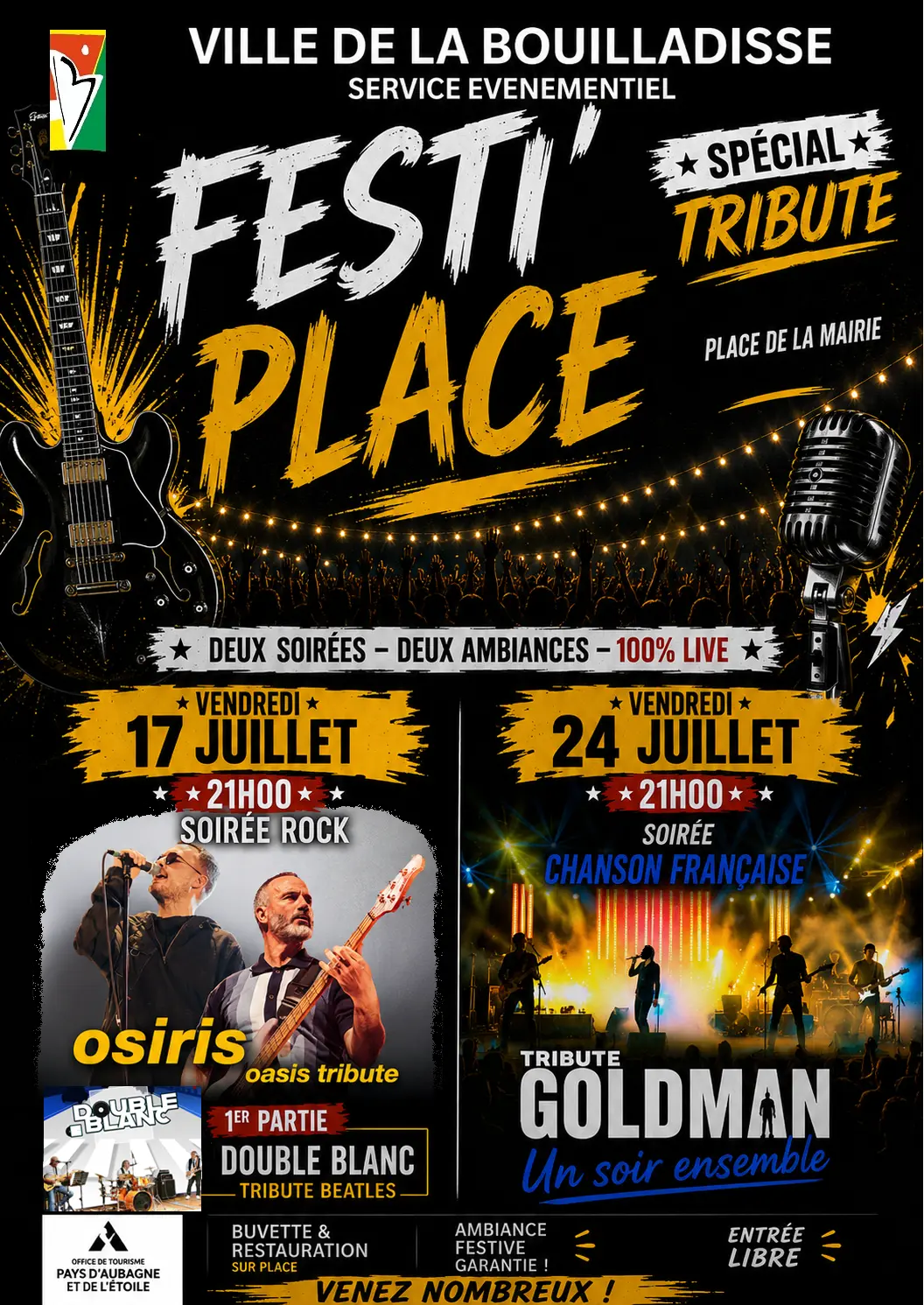 Festi'place : Concert Osiris Oasis tribute