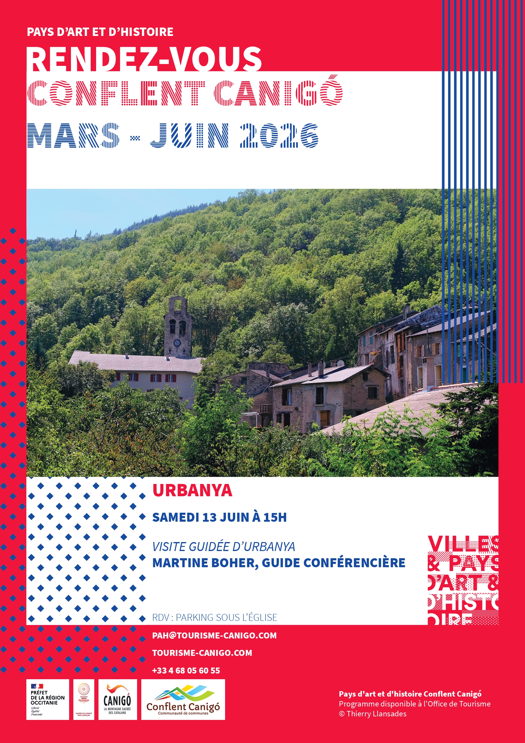 RENDEZ-VOUS PAYS D'ART ET D'HISTOIRE VISITE GUIDÉE - DÉCOUVERTE D’URBANYA