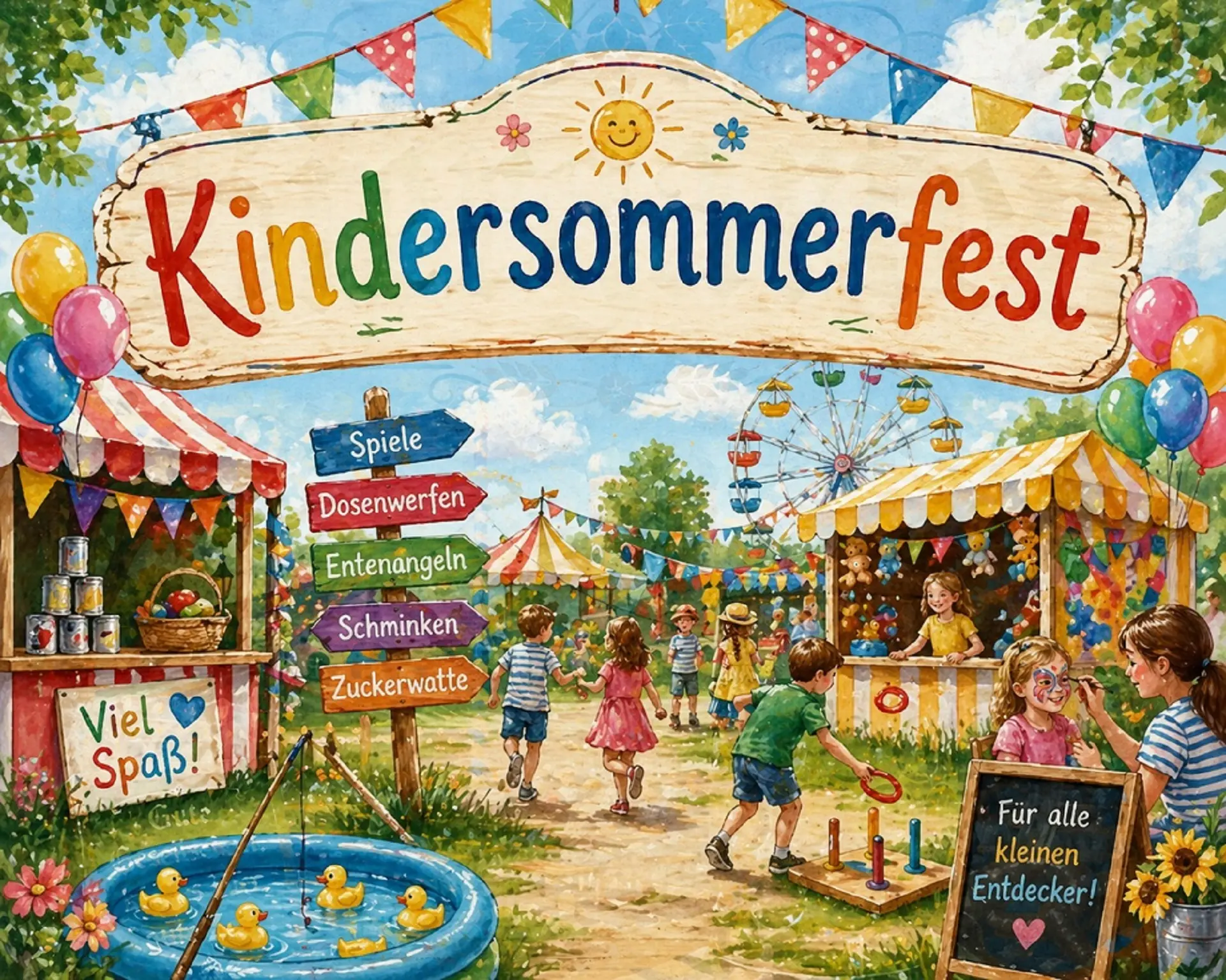 Kindersommerfest / Fête de l’Eté pour les enfants