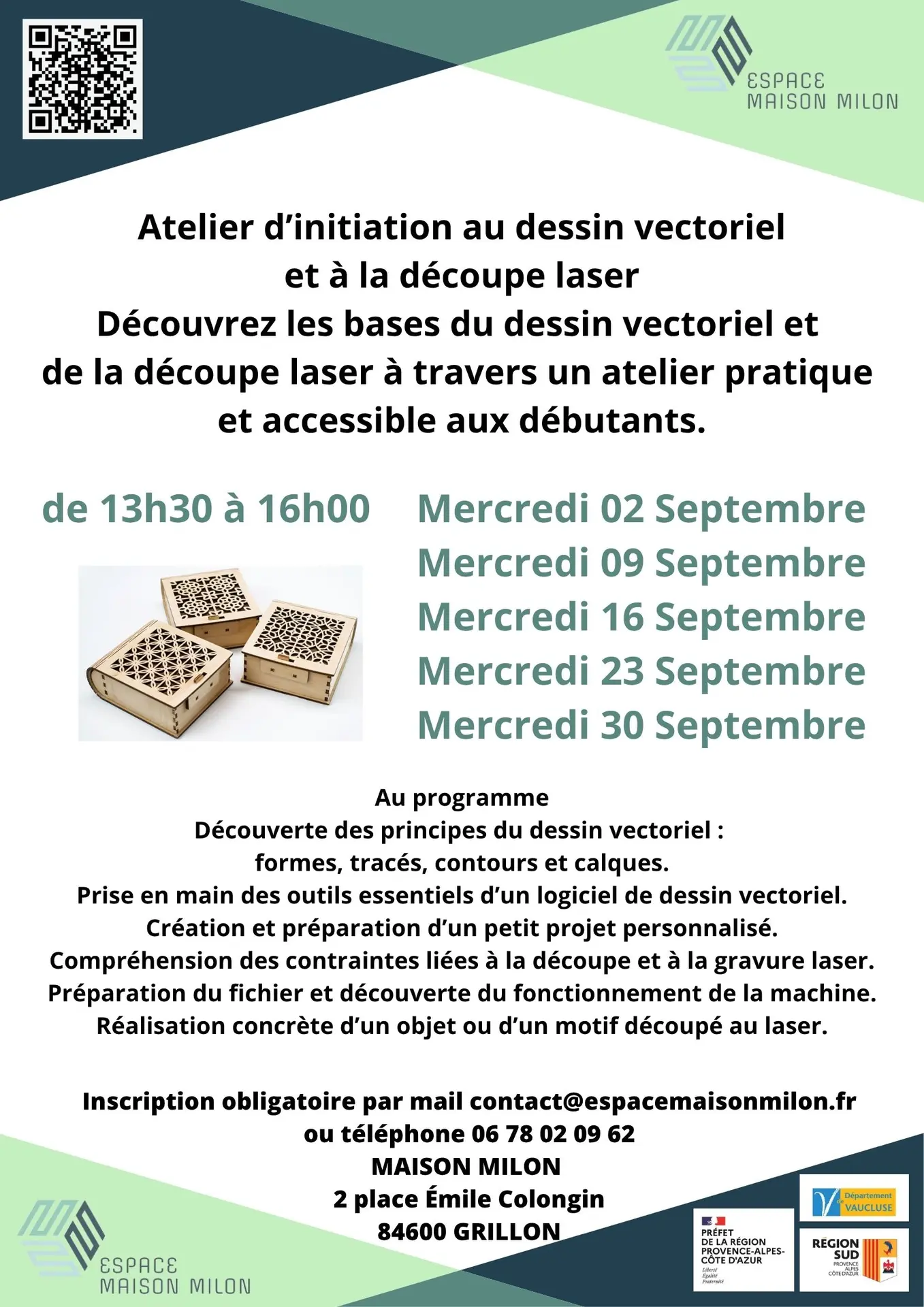 Atelier d’initiation au dessin vectoriel