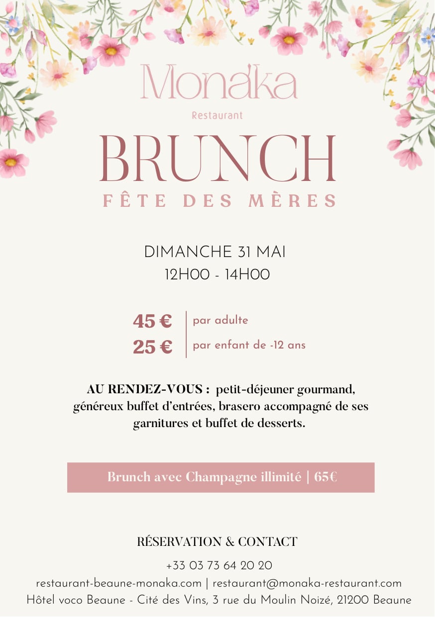 Brunch de la Fête des Mères au Monaka