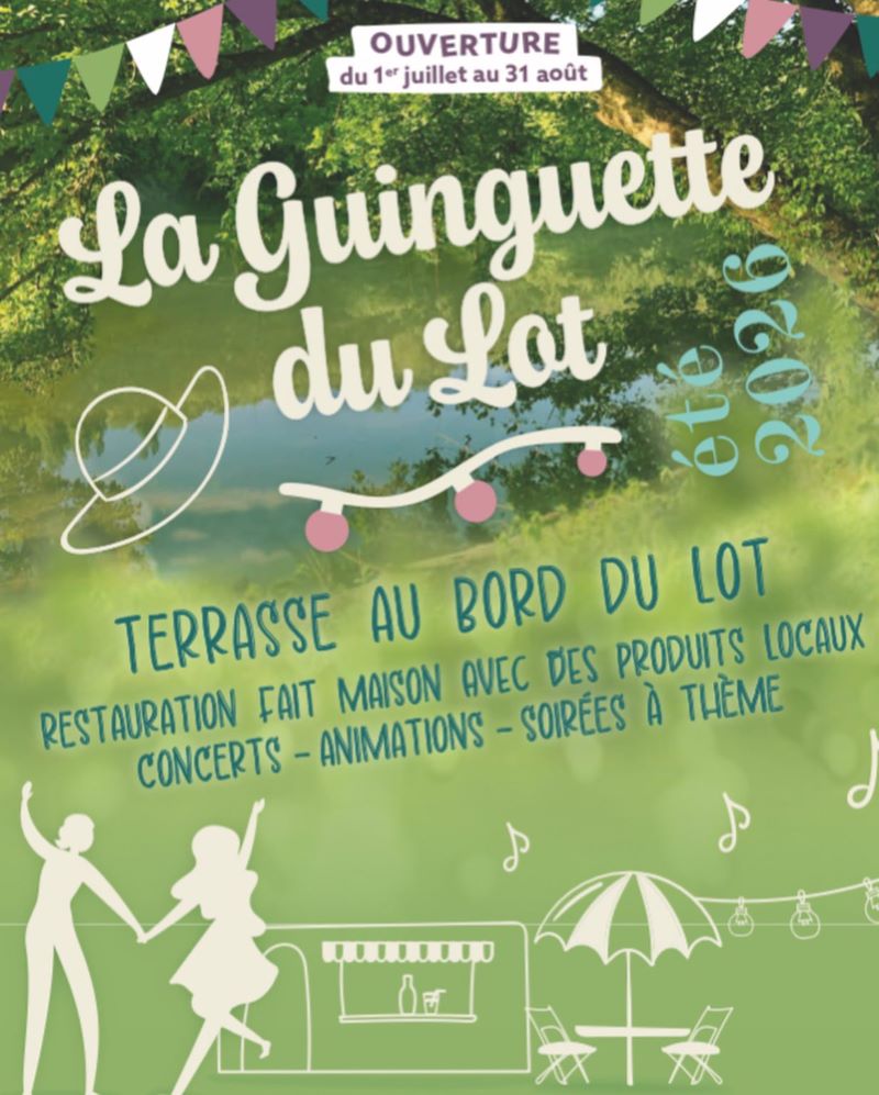 La Guinguette du Lot - Just Breath en concert