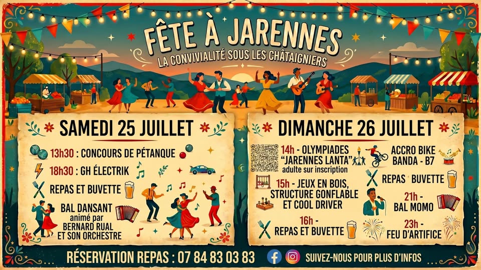 Fête à Jarennes