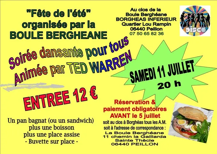 Soirée Pan Bagnat