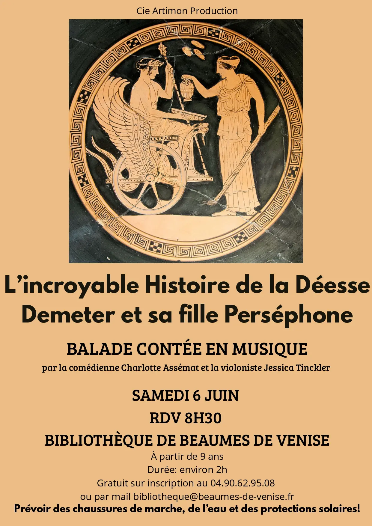 Balade contée : L'incroyable histoire de la déesse Demeter et sa fille Perséphone